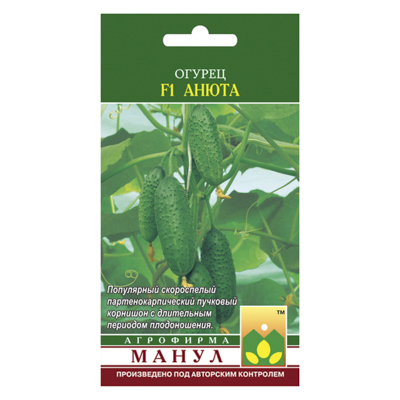 Огурец Анюта  10 шт F1 (Манул)