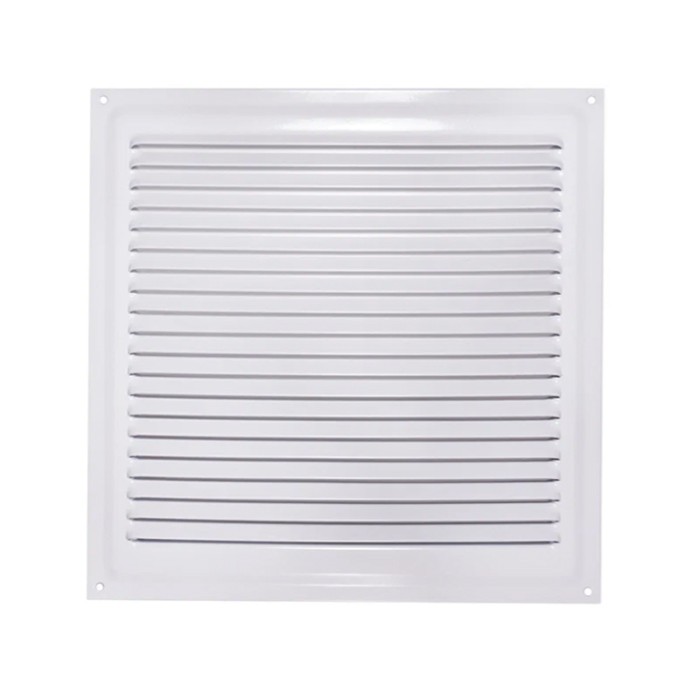 Решетка вентиляционная 200х200 метал (бел)