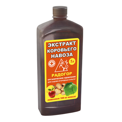Удобрение экстракт коровяка 'Радогор' 1 л (К/П)