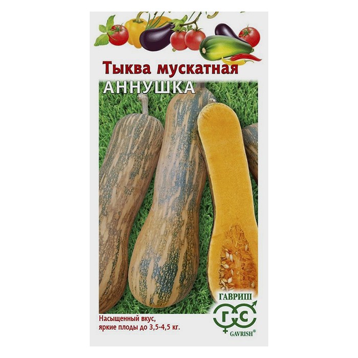 Тыква Аннушка, мускатная 1,0 г (Гавриш)