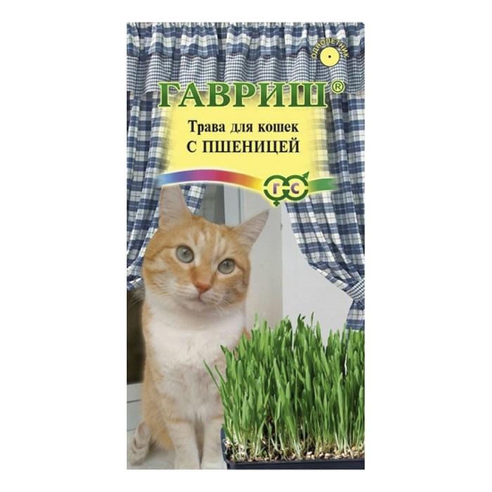 Трава для кошек с пшеницей 10 г (Гавриш)