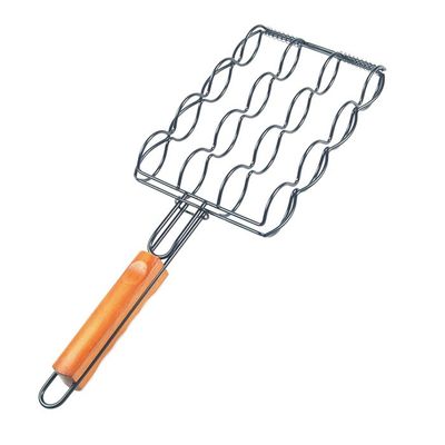 Решетка-гриль 49 (+3) х27х17х5 см антипригарная для сосисок 'Твой Пикник' (18400101)