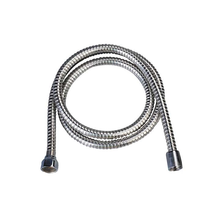Шланг для душа 2 м, металлические гайки, плазменная полировка, ЛЮКС 