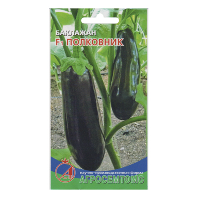 Баклажан Полковник 10шт. (Агросемтомс)
