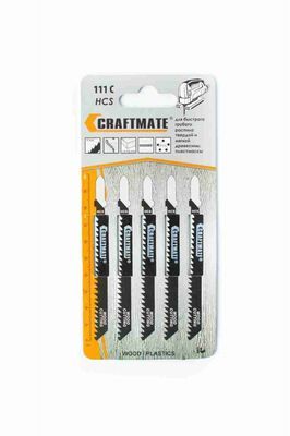 Пилка для электролобзика Т111С HCS по дер. 5-60мм (5шт)