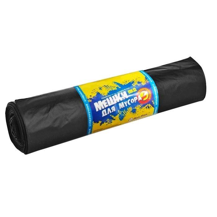 Мешки для мусора 120 л 25 шт рулон 40 мкм ПВД (Стандарт)