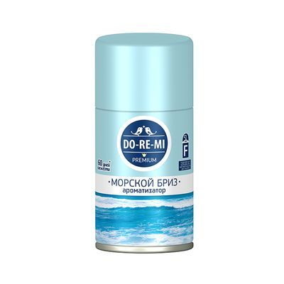 Запасной блок для автомат диспенсера `До-ре-ми Премиум` Дыхание моря 250мл 325см3 (Сибиар)