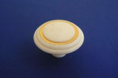 Ручка-кнопка мебельная пл РМП-01-1 (бел)