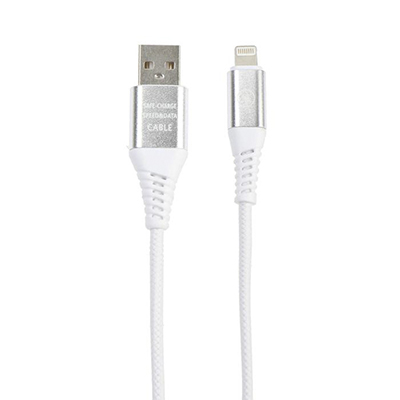 Кабель Smartbuy, USB - Lightning, 1 А, 1 м, ПЕРВАЯ ЦЕНА , белый