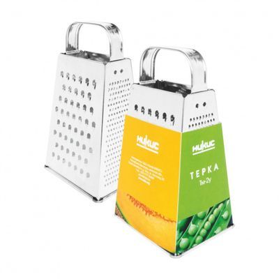 Терка жестянная 4-х гранная 20,4х9,6х12,0 см 'Никис' Тм-2у