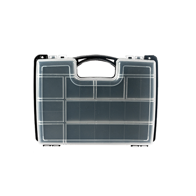 Ящик для крепежа 12` 29,5х22х7,6см двухсторонний 22/10 отделений (ДЕЛЬТА)