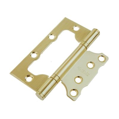 Петля без врезки 125х75х2,5-2ВВ `ЧИБИС` (золото)