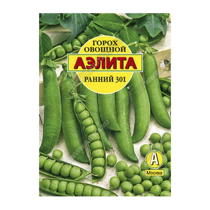 Горох овощной Ранний 301, 25г (Аэлита)