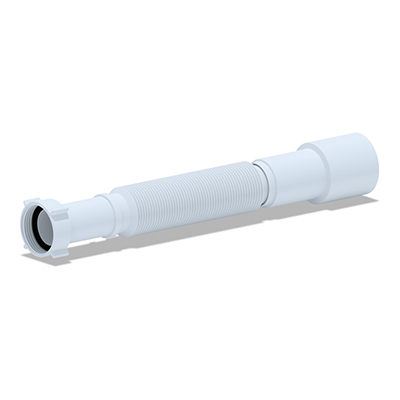 Труба гофрированная гибкая 1¼"х40/50, длина 366-776 мм