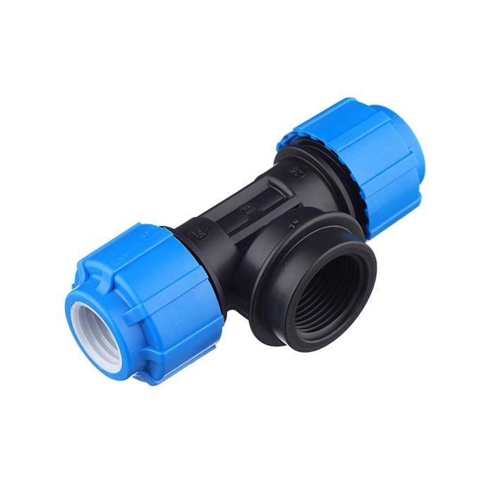 Тройник ПНД 25 х 1 внутр.резьба ТПК-Аква