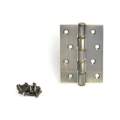 Петля  100х75х2.5-4ВВ  `SANBERG` (бронза) универс,саморезы