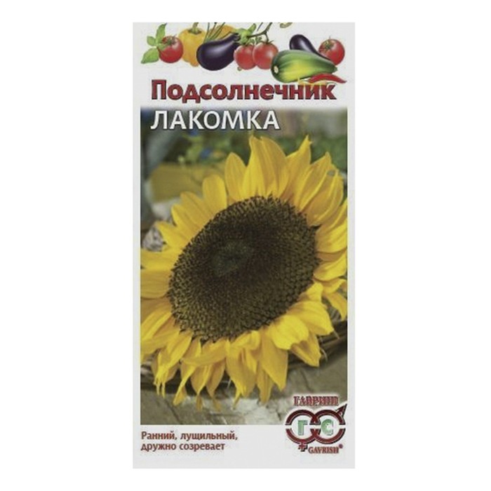 Подсолнечник Лакомка 10 г (Гавриш)