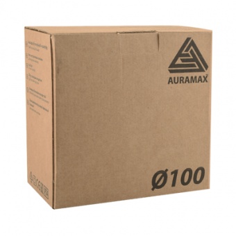Вентилятор вытяжной осевой d=100 мм с обратным клапаном AURAMAX A 4 С