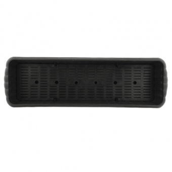 Ящик для рассады 590х185х125 мм черный с дренажной решеткой