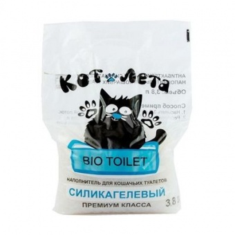 Наполнитель Силикагелевый КотЛета 3,8л.
