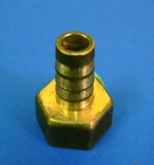 Штуцер 1/2"Г-Ø 12 мм латунь LEXLINE