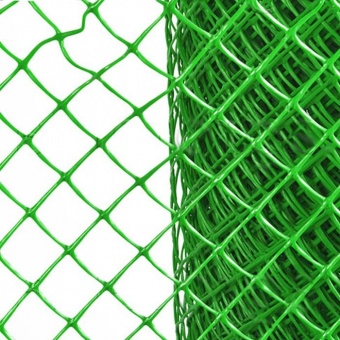 Сетка пластиковая 55х55 (1,5х20 м) зеленая
