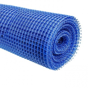 Сетка пластиковая 15х15 (1х20м) синяя