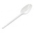 Ложка одноразовая столовая 16,5 см 100 шт/уп белая 'Мистерия'