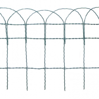 Забор Декоративный Плетеный с ПВХ покрыт. яч. 150 х 82 мм d=2.4/2.8 мм (рулон 0,4 х 10 м)