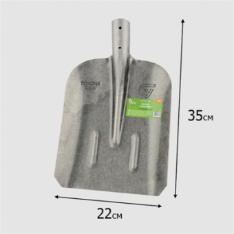 Лопата совковая ЛСП рельс.сталь `Урожайная сотка` с ребр жест S504-3