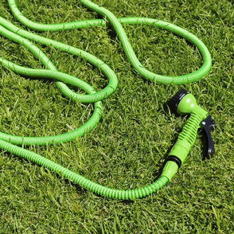 Шланг поливочный растягивающийся `Урожайная сотка Эксперт` 7,5 м-22,5 м