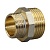 Ниппель-переходник 1/2"-3/4" Ш/Ш латунь LEXLINE ДУ-15-20