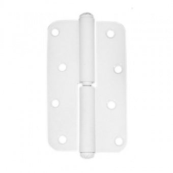 Петля ПН-1-130 (белая) прав (К) [инд.уп][груп.10шт]