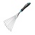 Грабли веерные Light Optimum 370х135 мм Plantic 26263-01