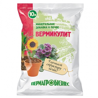 Вермикулит 10 л (ПАБ)
