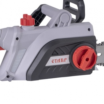 Пила цепная электрическая 2400Вт шина 40см , шаг зубьев 3/8дюйма, поперечное расположение двигателя, шнур питания 0,35м Ставр ПЦЭ-40/2400М