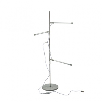 Фитосветильник светодиодный 15 Вт 3 лампы для рассады и растений 'Урожайная сотка' на подставке и с таймером