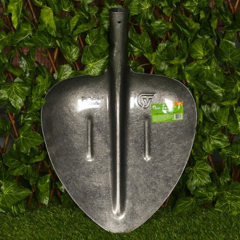 Лопата совковая ЛСП рельс.сталь `Урожайная сотка` щебеночная с ребр. жест S-2-6