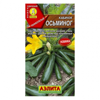 Кабачок цуккини Осьминог  1г (Аэлита)