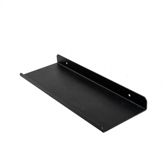 Полка универсальная настенная металл 30 х 10,5 х 2,5 см черная Verda Line