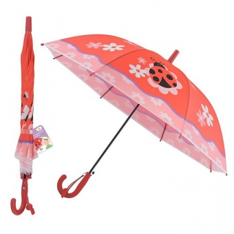 Зонт трость полуавтомат детский d=80 см 'Полет в лето' (МД)