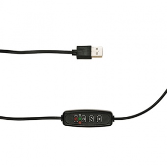 Фитосветильник светодиодный 10 Вт 1 лампа для рассады и растений 'Урожайная сотка' на прищепке и с таймером