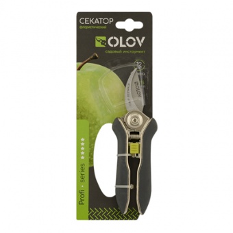 Секатор Профессиональный  170 мм флористический `OLOV` PC-3150L (Нерж. Сталь)
