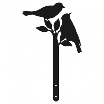Фигура садовая металл 35 х 21,5 см 'Птички на веточке Gardissimo'