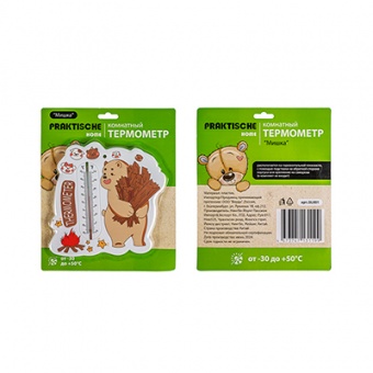 Термометр комнатный 'Мишка Praktische Home' SL001 блистер