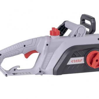 Пила цепная электрическая 2400Вт шина 40см , шаг зубьев 3/8дюйма, поперечное расположение двигателя, шнур питания 0,35м Ставр ПЦЭ-40/2400М