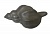 Камень для банной печи чугун `Ракушка морская` КЧР-1  185х100х76 мм (Рубцовск)