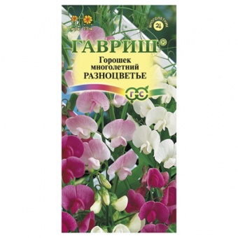 Горошек многолетний/Чина посевная декор./ Разноцветье, смесь 0,5 г (Гавриш)