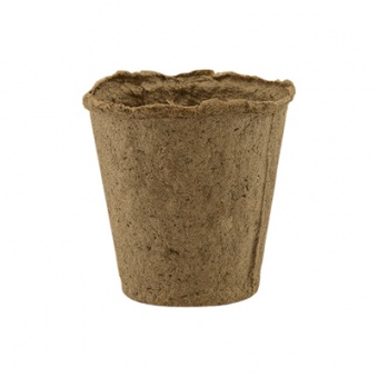 Горшок торфяной  60х60 мм круглый (20 шт/упак)