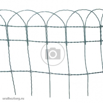 Забор Декоративный Плетеный с ПВХ покрыт. яч. 150 х 82 мм d=2.4/2.8 мм (рулон 0,65 х 10 м)